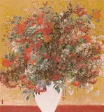 Wu Shi Wei, Spring sprigs, 2014, Ink and color on paper