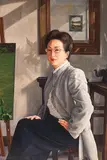 Huang Ming-chang, Portrait, 1999, Oil on canvas