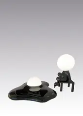 Lin Chien-jung, Conversation Series No. 1, 2008, Fiberglass, mixed media, edition no. 2/3