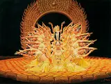 Liang Xi-ping, Thousand Hands Dance, 2005, Oil on canvas