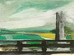 Liu Keng-I, Yaco Seashore in Pingtung, 1997, Pastel on paper
