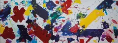 Untitled by Sam Francis, 1980, Acrylic on canvas, sold Jun 2024