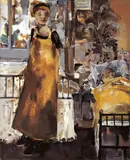 Xia Junna, Hometown Morning, 1997, Oil on canvas