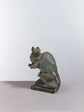 Ju Ming, Chinese Zodiac Series – Rat, 1989, Bronze, edition no. 10/30