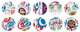 We Are The Square Jacular Clan (Rainbow) (a set of 10) by Takashi Murakami, 2018, Offset lithograph, edition no. 166/300, sold Jul 2020