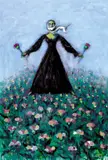 Shi Lei, But Not Just Flowers No. 2, 2006, Oil on canvas