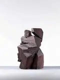 Ju Ming, Taichi Series, 1988, Wooden sculpture