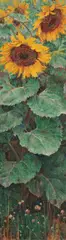 Han Wu-Lin, Sunflower, 1991, Oil on canvas