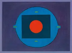 Ho-Kan, 91-10, 1991, Oil on canvas