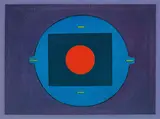 Ho-Kan, 91-10, 1991, Oil on canvas
