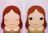 Cosmic Girl Eyes (Close/Open) by Yoshitomo Nara, 2008, Print, edition of 500, sold Jun 2012