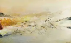 Zao Wou-ki, 27.12.89, 1989, Oil on canvas