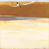 Yang Din, Le Voyageur II (The Traveller II), 2009, Acrylic on canvas