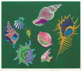 Yayoi Kusama, Shellfish, 1989, Silkscreen, ed. 57/100