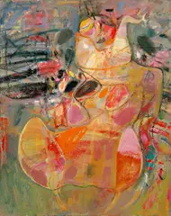 Michell Hwang, Woman, 1992, Oil on canvas
