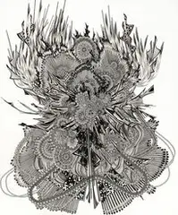 Yoshito Ishii, Tian (The Heaven), 2013, Ink on Ken paper
