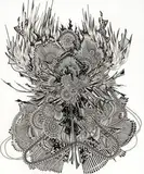 Yoshito Ishii, Tian (The Heaven), 2013, Ink on Ken paper