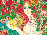 I Think of You by Walasse Ting, 1985, Acrylic on canvas, sold Jun 2011