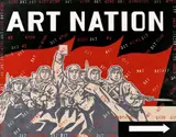 Wang Guangyi, Great Criticism Series - Art Nation, 2005, Oil on canvas