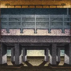 Lu Hsien ming, Purple Bridge, 1994, Oil on canvas