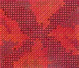 Ding Yi, Appearance of Crosses 2008-23, 2008, Mixed media, chalk charcoal and pencil on canvas