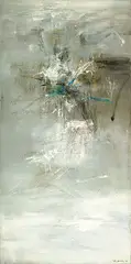 Zao Wou-ki, 19.12.66, 1966, Oil on canvas