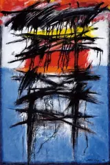 John Way, Abstraction 301, 1998, Oil on canvas