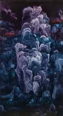 Chang-Ling, Poems About Evening Thought, 2018, Oil on canvas