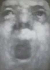 Expression No. 4 by Zhao Nengzhi, 2003, Oil on canvas, offered Dec 2010
