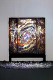 Cheng Kuang-pai, The Dance in the Light under the Arch of the Heavens, 2006, Brazen on lazurite