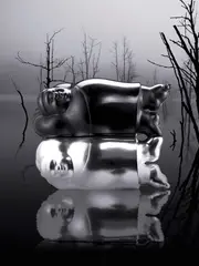 Clear Soul by Li Chen, 2002, Bronze, edition no. 3/8, sold May 2012