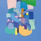 Kwan-Young Kim, The Memory of the Unconscious 521, 2021, Mixed media on canvas