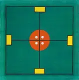 Ho-Kan, Untitled, 1993, Oil on canvas