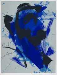 Kei by Kazuo Shiraga, 1990, Screenprint, edition 60 ,AP, sold Dec 2022