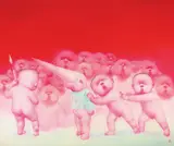 Yin Kun, Chinese Baby, 2007, Oil on canvas