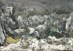 Hong Ling, Snow Valley, 2004-2005, Oil on canvas