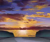 Lu Hsien ming, Dawn, 2006, Oil on canvas
