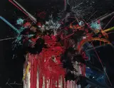 Georges Mathieu, Obsessions Vides, 1988-1989, Oil on canvas