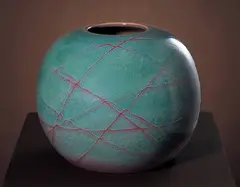 Chan Tso-tao, Emerald Glaze, 1991, Ceramics