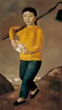 Duan Jianwei, Cutting Grains, 1996, Oil on canvas