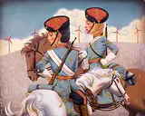 Du Xi, The Young Heroes, 2014, Oil on canvas