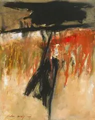 John Way, Love Story, 1985, Oil on paper mounted on board
