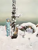 Tu Hongtao, Lonely Tree, 2006, Oil on canvas