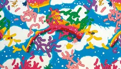 Untitled by Mamoru Sakagawa, 2008, Acrylic on canvas, offered Nov 2025
