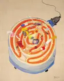 Yang Jinsong, Electrical Cooker, 2003, Oil on canvas