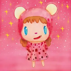 Nikki, Starlight  Children "Look to Bear Right", 2021, Mixed media on canvas mounted on board