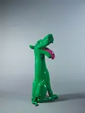 Zhou Chunya, Green Dog, 2006, Bronze, edition no. 6/8