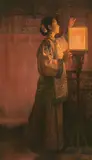Zhu Yiyong, Mid-Autumn Night, 1998, Oil on canvas