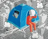 Millo, Mr. Sandman, 2021, Acrylic on canvas