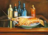 Lu Qi, Still Life, 2003, Oil on canvas